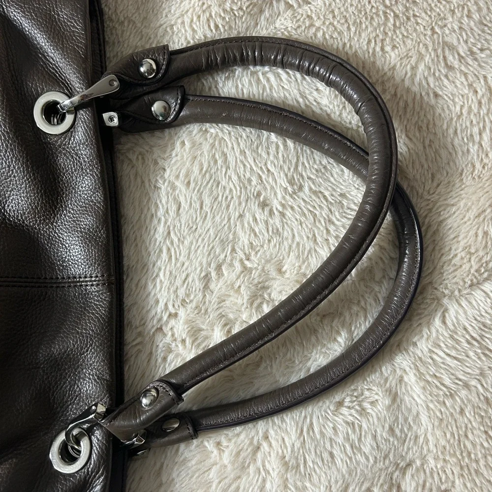 Tignanelo dark brown shoulder bag /purse